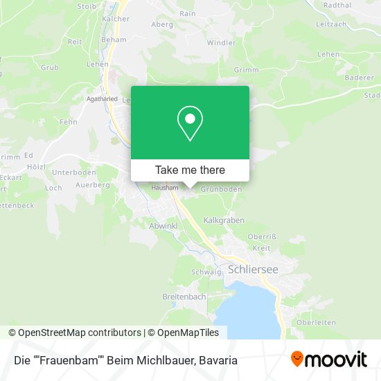 Die ""Frauenbam"" Beim Michlbauer map