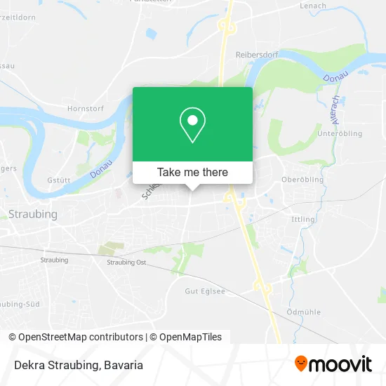 Dekra Straubing map