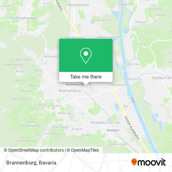 Карта Brannenburg