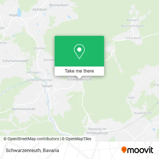 Карта Schwarzenreuth