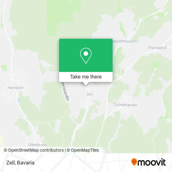 Карта Zell