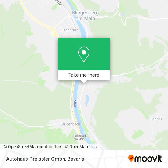 Autohaus Preissler Gmbh map