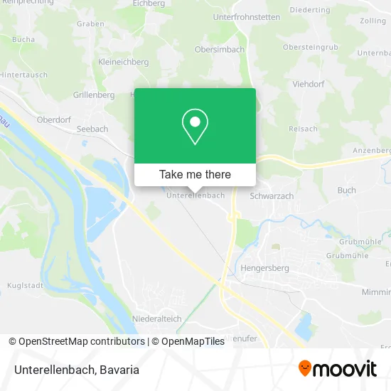 Карта Unterellenbach