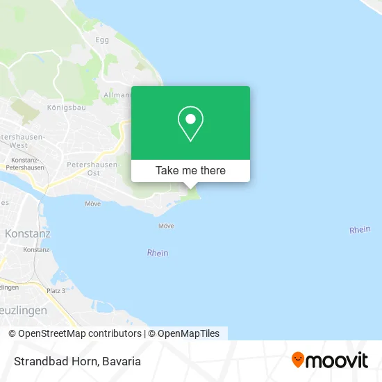 Карта Strandbad Horn