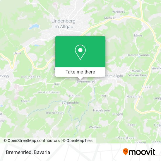 Bremenried map