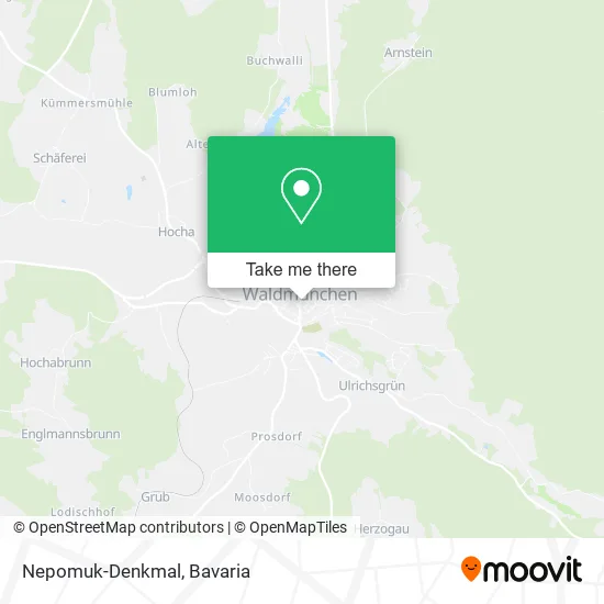 Карта Nepomuk-Denkmal