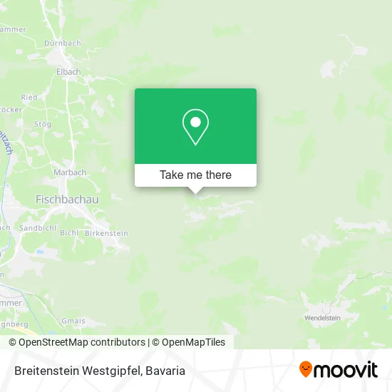 Карта Breitenstein Westgipfel