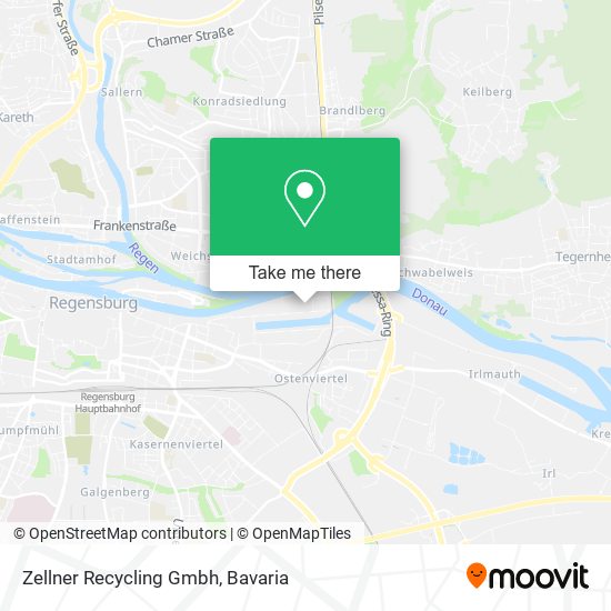 Zellner Recycling Gmbh map