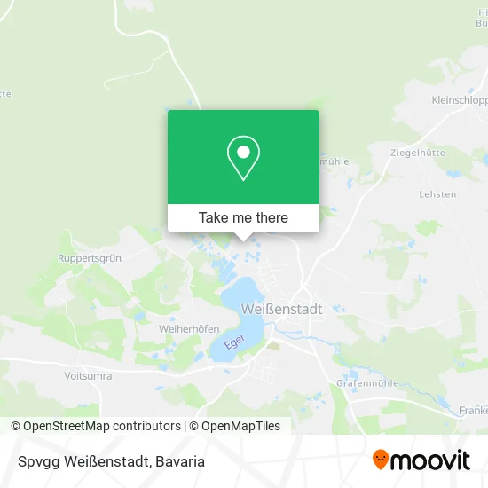 Карта Spvgg Weißenstadt