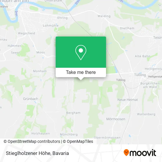 Карта Stieglholzener Höhe