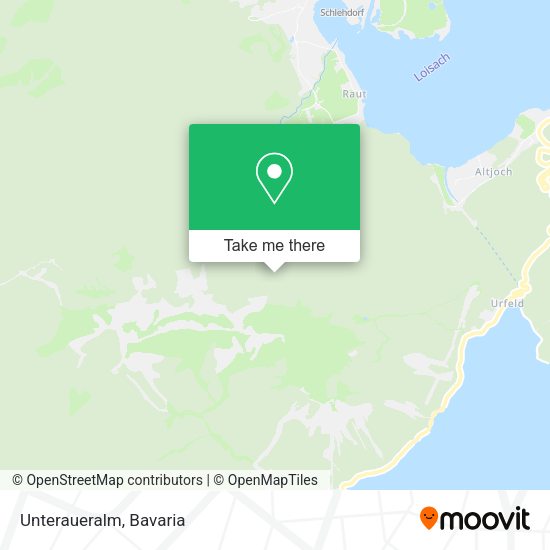 Карта Unteraueralm