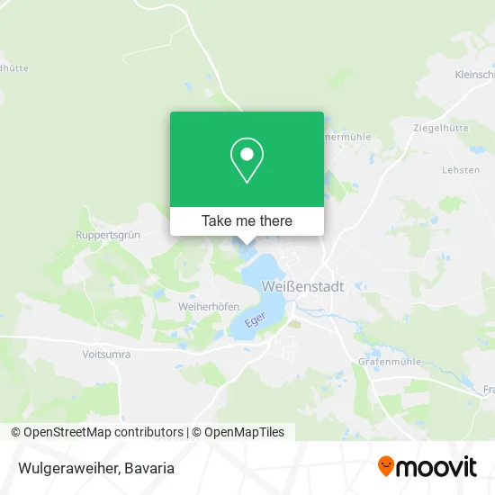 Карта Wulgeraweiher