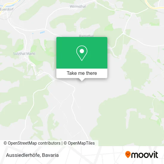 Карта Aussiedlerhöfe