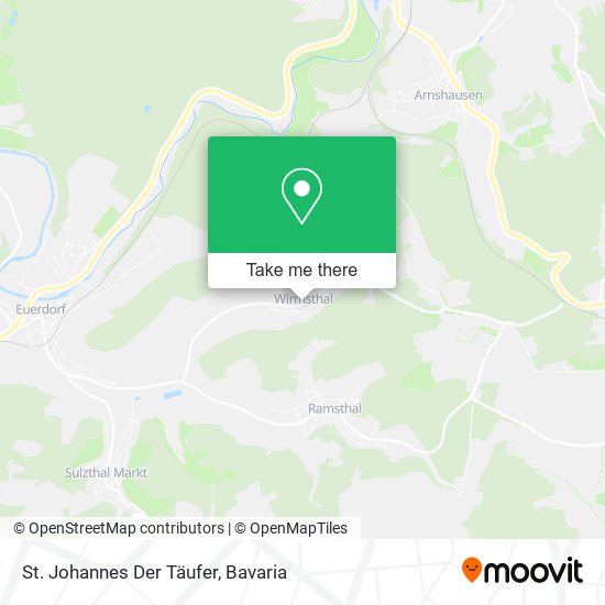 St. Johannes Der Täufer map