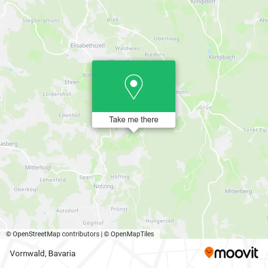 Карта Vornwald