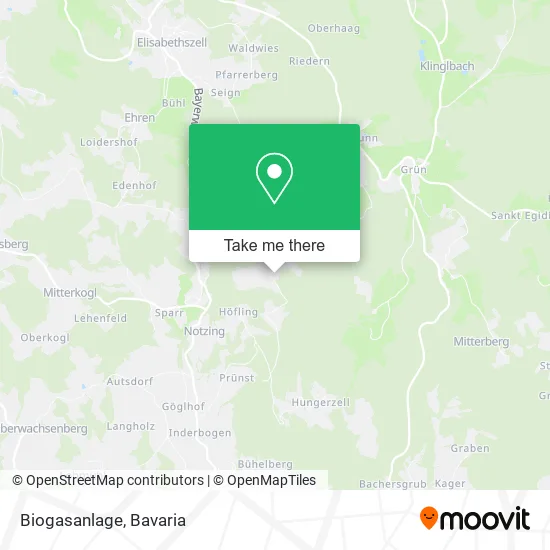 Карта Biogasanlage