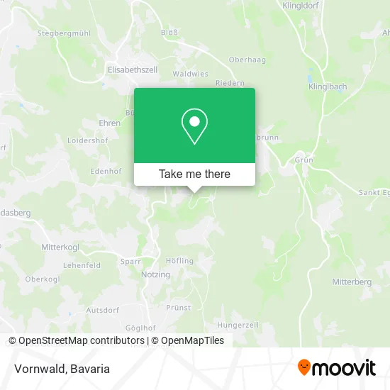Карта Vornwald