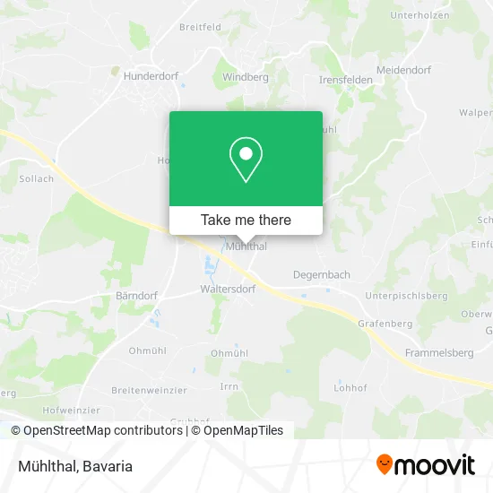 Карта Mühlthal