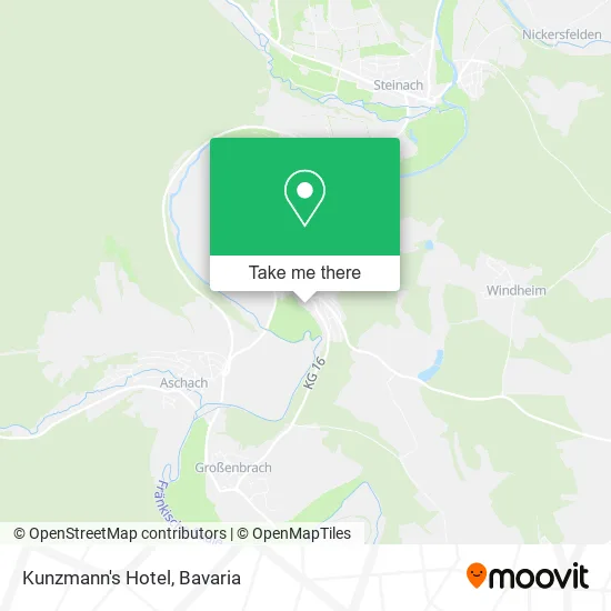 Карта Kunzmann's Hotel
