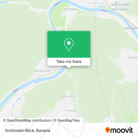 Карта Schönrain-Blick