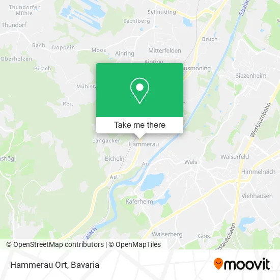 Карта Hammerau Ort