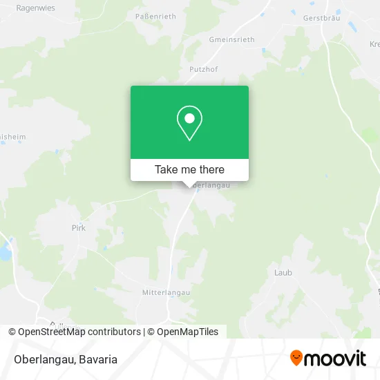 Карта Oberlangau