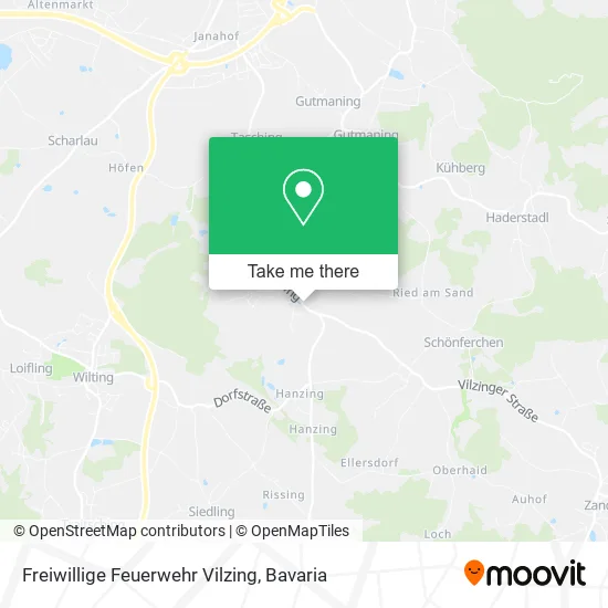 Карта Freiwillige Feuerwehr Vilzing