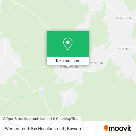 Wernersreuth Bei Neualbenreuth map