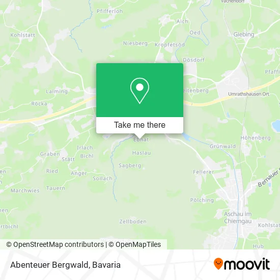 Карта Abenteuer Bergwald