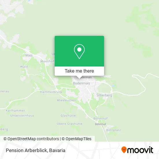Карта Pension Arberblick