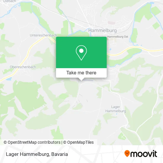 Карта Lager Hammelburg