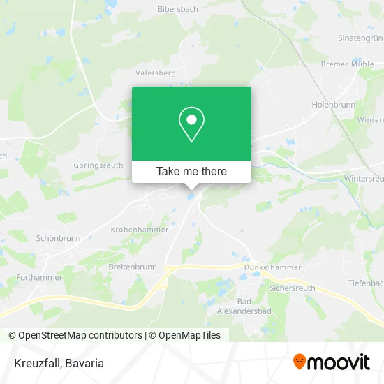 Карта Kreuzfall