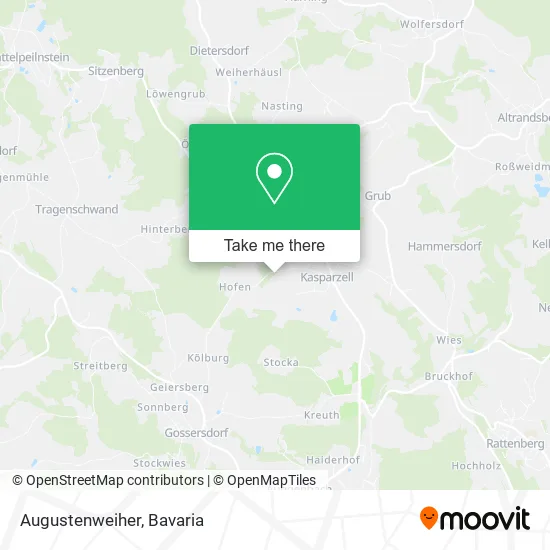 Карта Augustenweiher