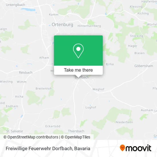 Карта Freiwillige Feuerwehr Dorfbach