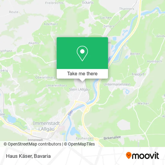 Карта Haus Käser