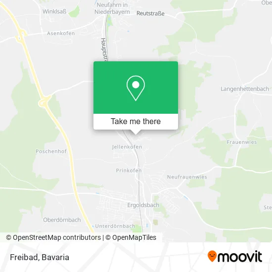 Карта Freibad