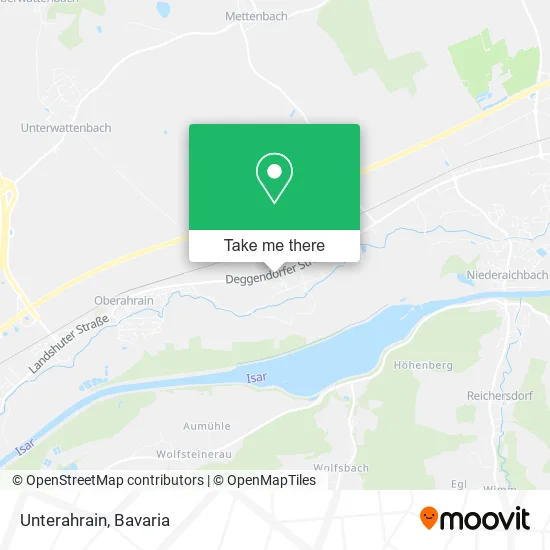 Карта Unterahrain