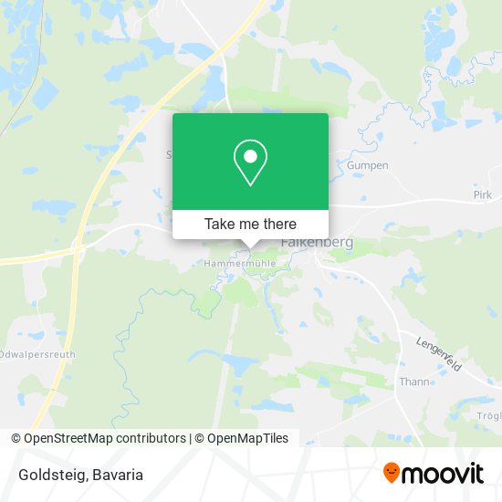Карта Goldsteig
