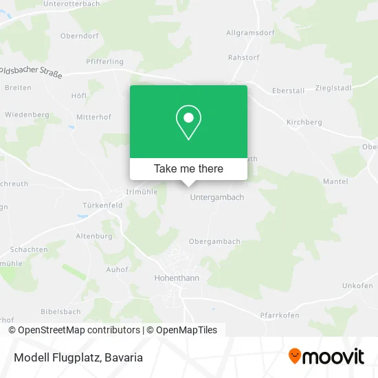 Карта Modell Flugplatz