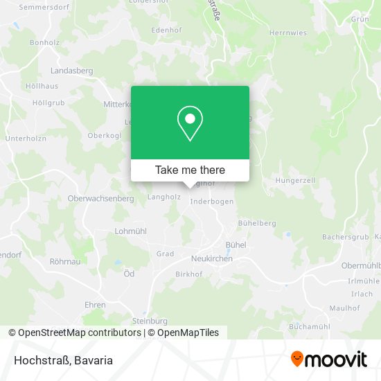 Hochstraß map