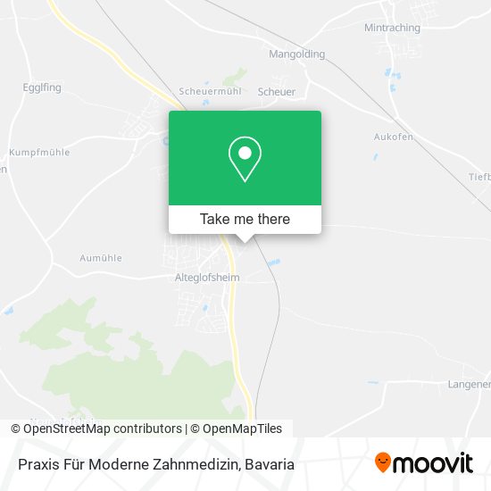 Praxis Für Moderne Zahnmedizin map