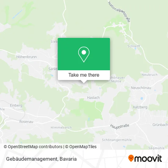 Карта Gebäudemanagement