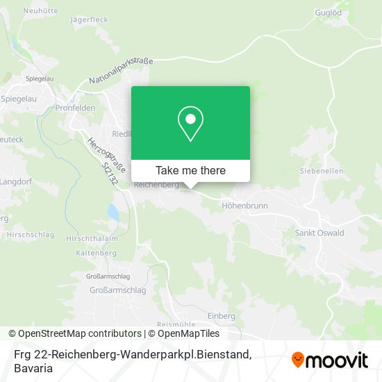 Frg 22-Reichenberg-Wanderparkpl.Bienstand map