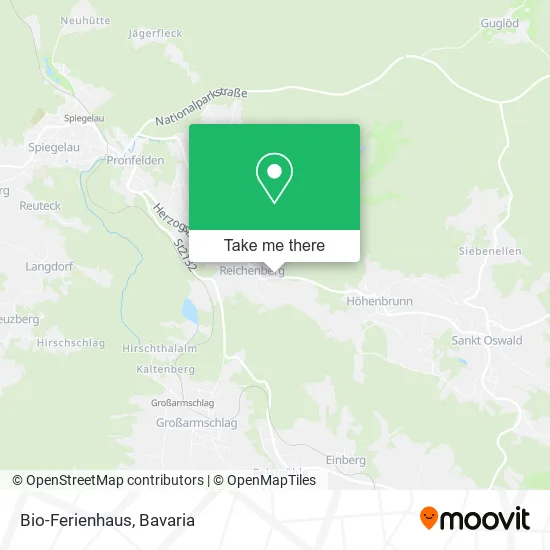 Bio-Ferienhaus map
