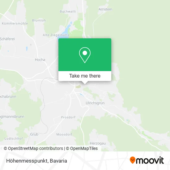 Карта Höhenmesspunkt