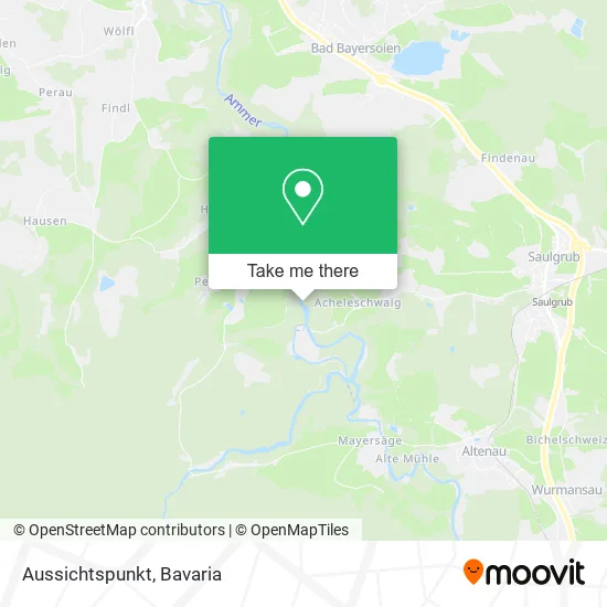 Карта Aussichtspunkt