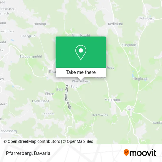 Карта Pfarrerberg