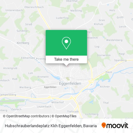 Hubschrauberlandeplatz Kkh Eggenfelden map