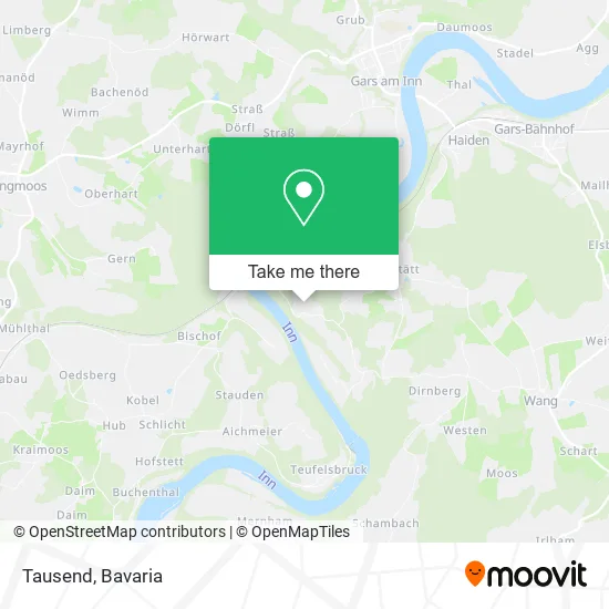 Карта Tausend