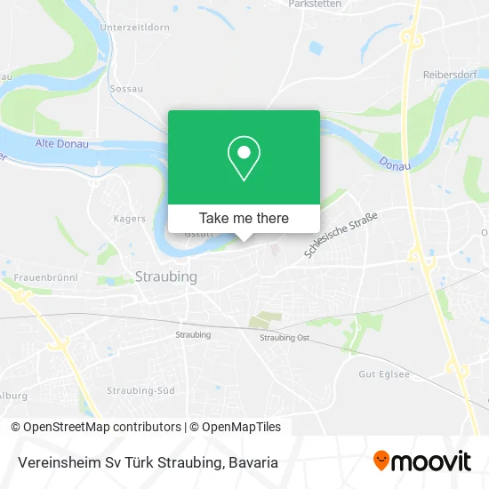 Карта Vereinsheim Sv Türk Straubing
